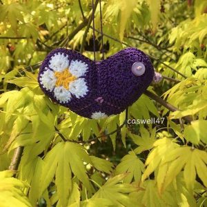 A purple little bird by caswell47